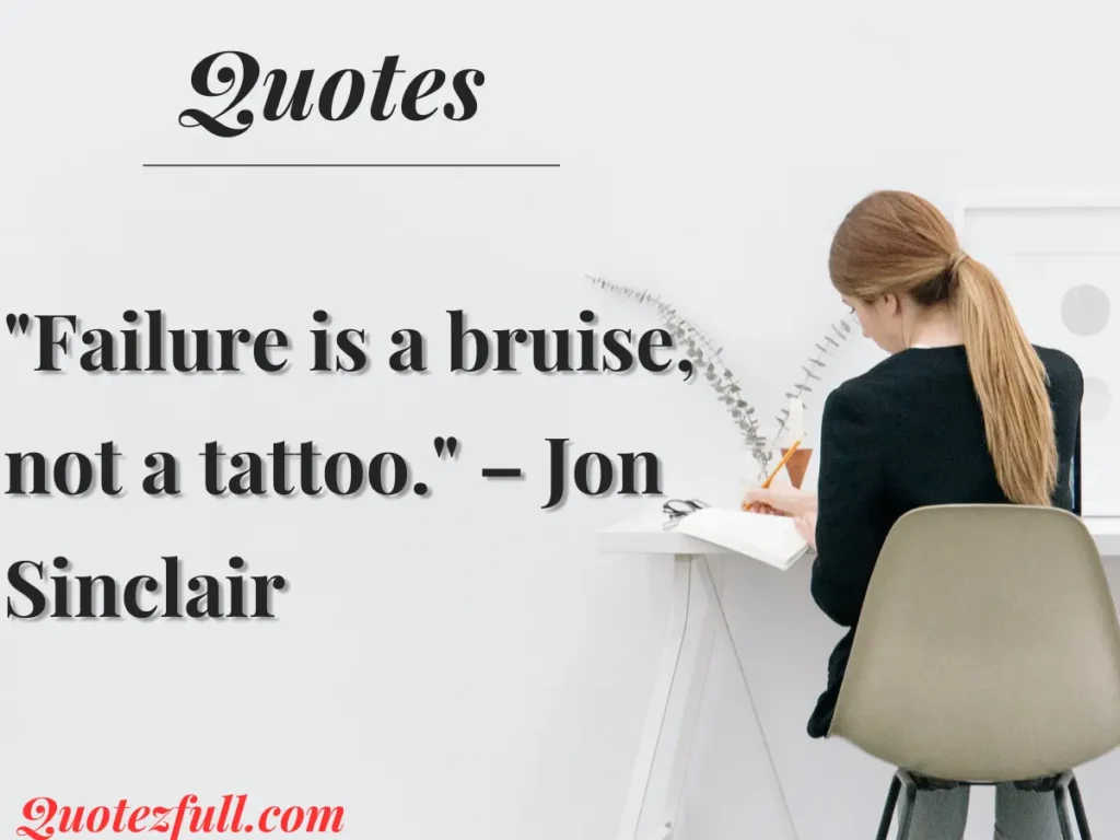 Quotes That Show Failur