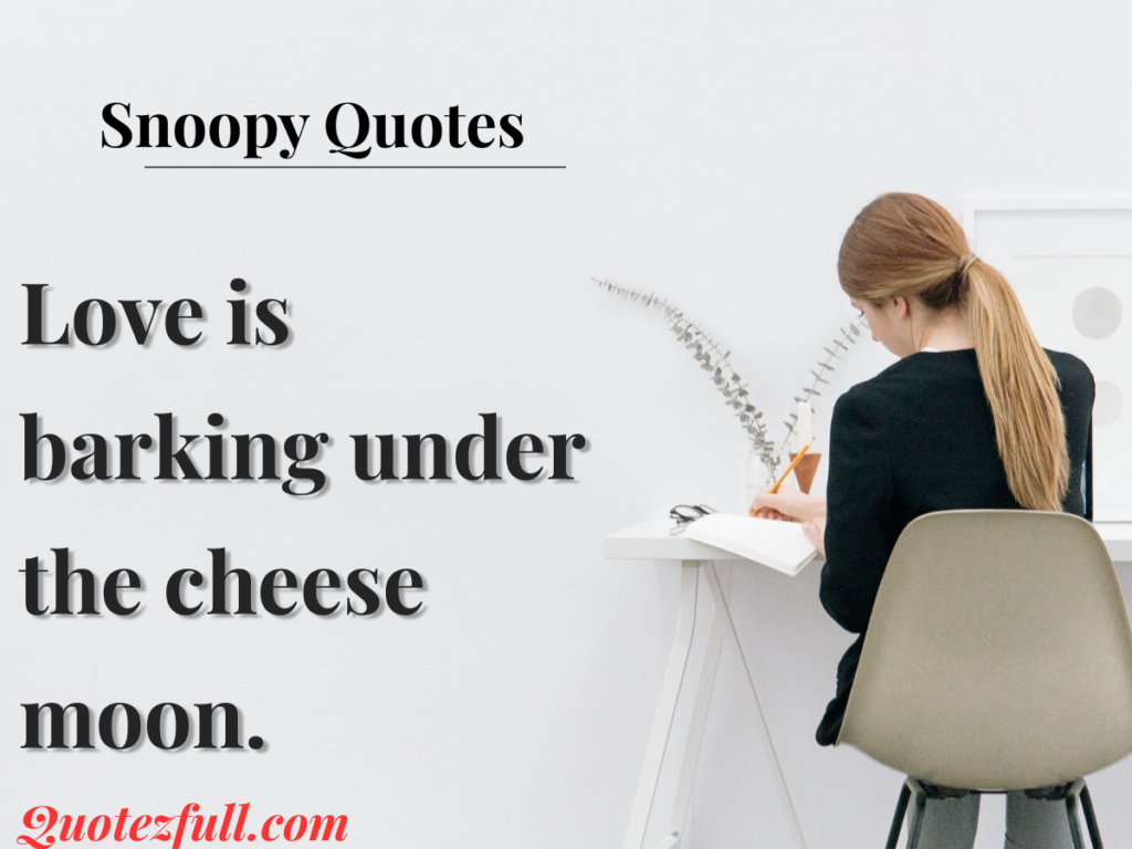 Cute Cheese Puns for Snoopy Lovers